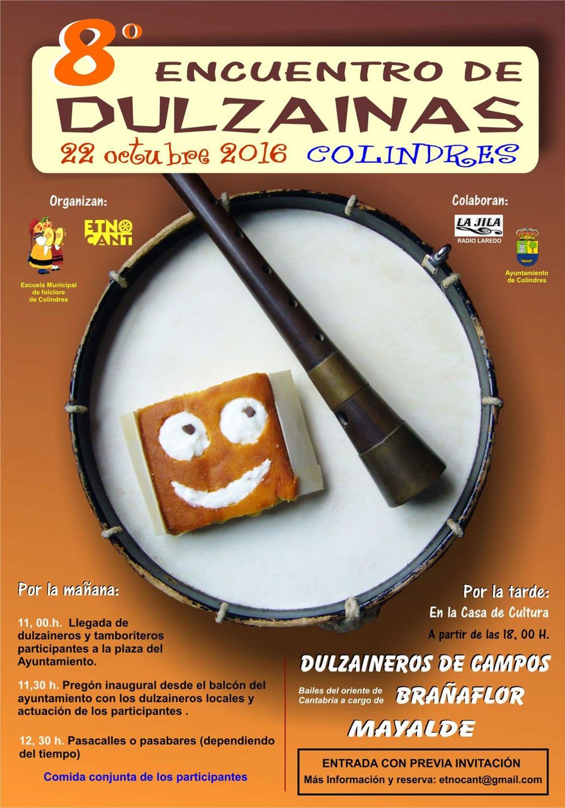 8º Encuentro de Dulzainas en Colindres 2016