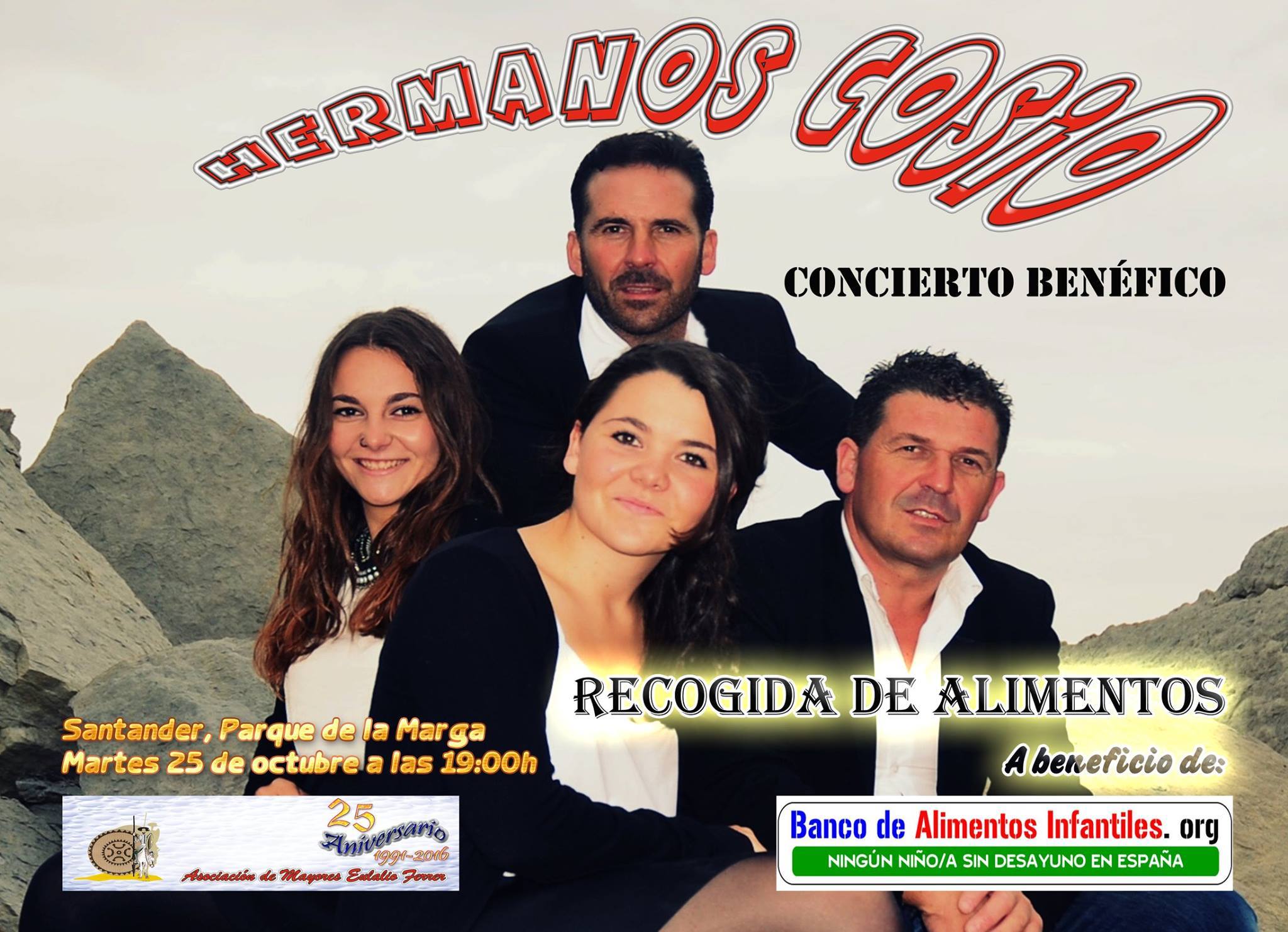 Concierto Benéfico de Hermanos Cosio en La Marga de Santander