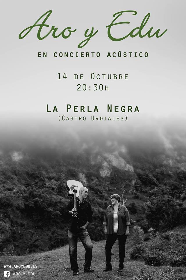 Concierto de Aro y Edu en La Perla Negra de Castro Urdiales