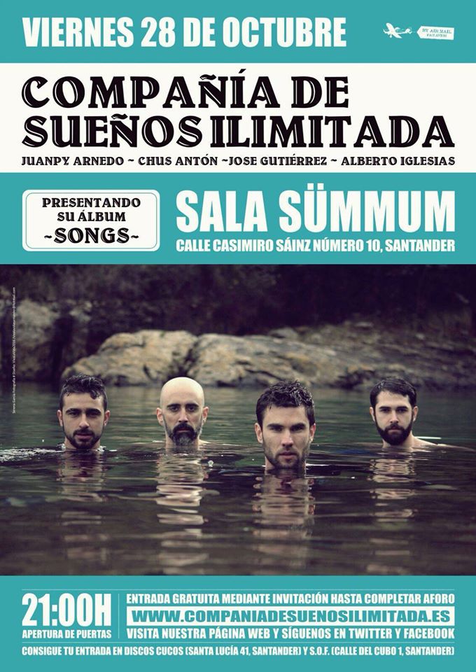 Concierto de Compañía de Sueños Ilimitada en el Summum de Santander