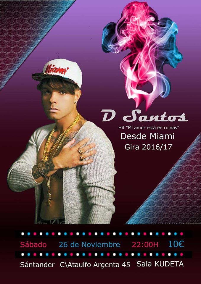 Concierto de David Santos en el Kudeta de Santander