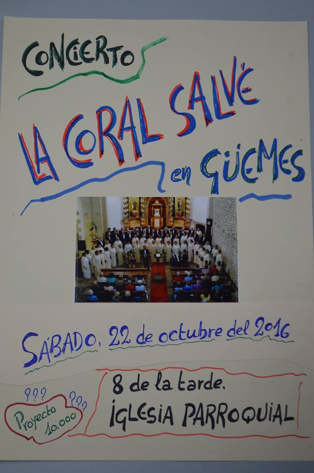 Concierto de La Coral Salvé en Güemes