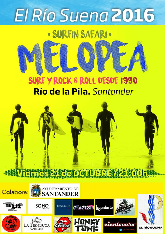 Concierto de Melopea en el Rio de la Pila de Santander