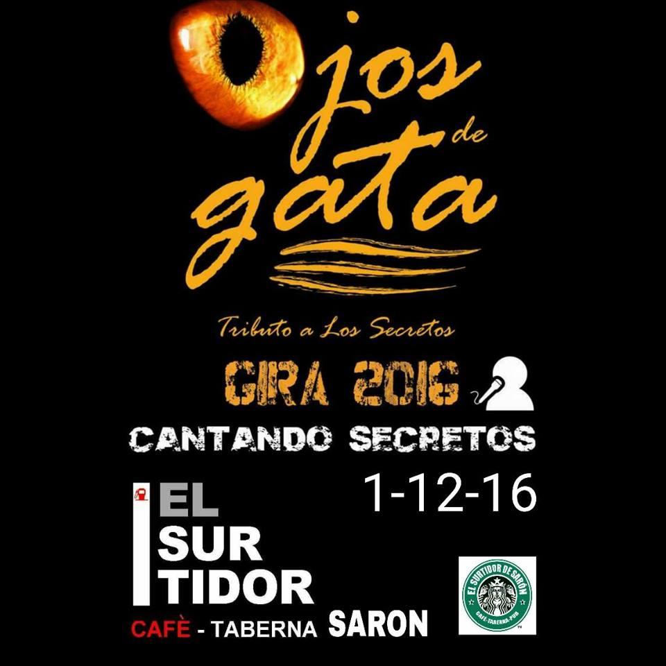 Concierto de Ojos de Gata en el Surtidor de Sarón