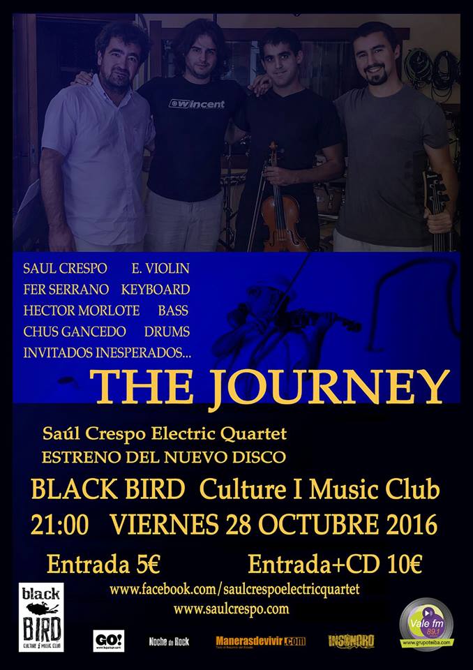 Concierto de The Journey en el Black Bird de Santander