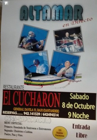 Concierto del grupo Altamar en el Cucharón de Santander