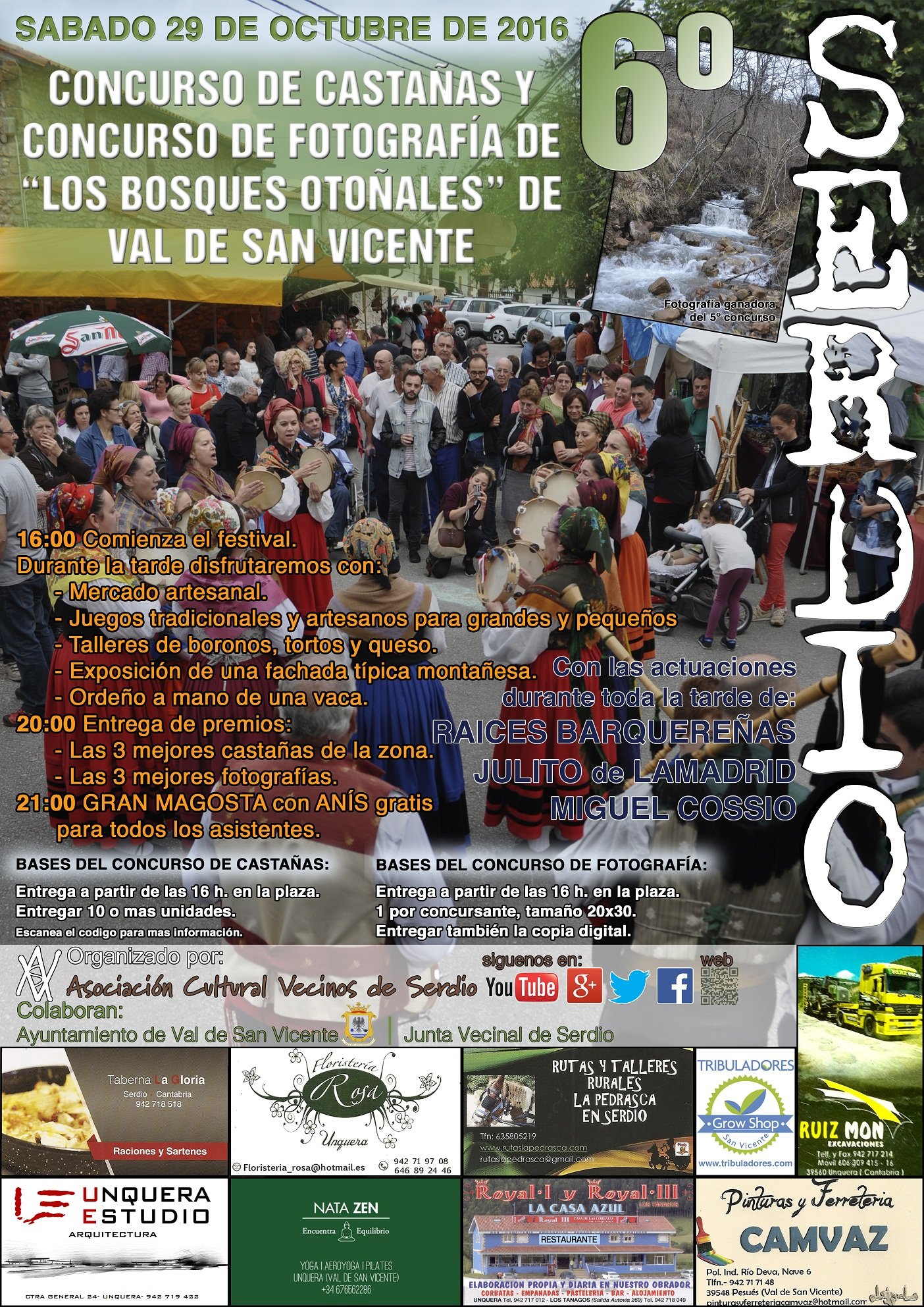 Concurso de Castaña y de Fotografía en Serdio