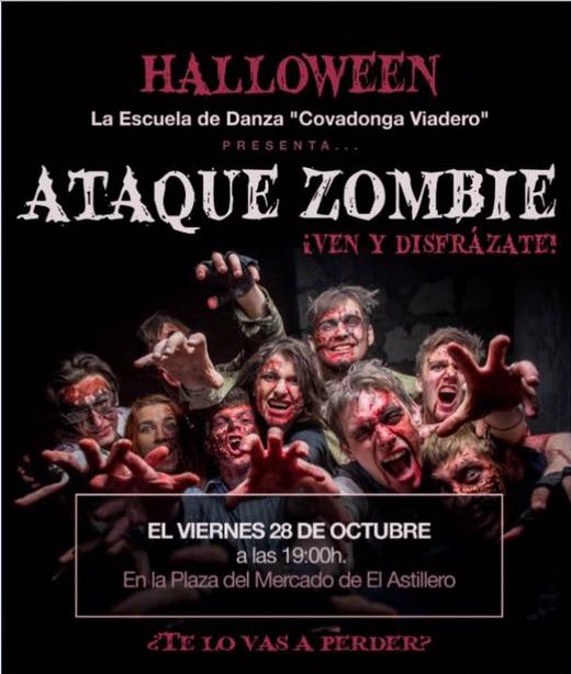 Espectáculo Ataque Zombie en Astillero