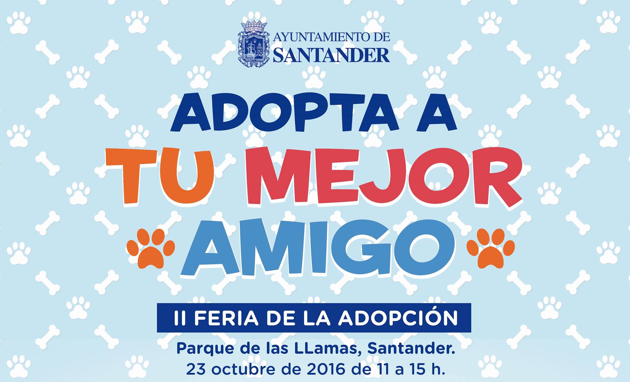 Feria de la Adopción en el parque de Las Llamas de Santander