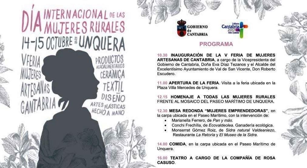 Feria de las mujeres artesanas en Unquera 2016