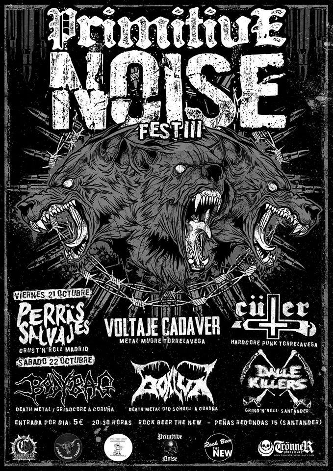 Festival Primitive Nois III en el Rock Beer the New de Santander