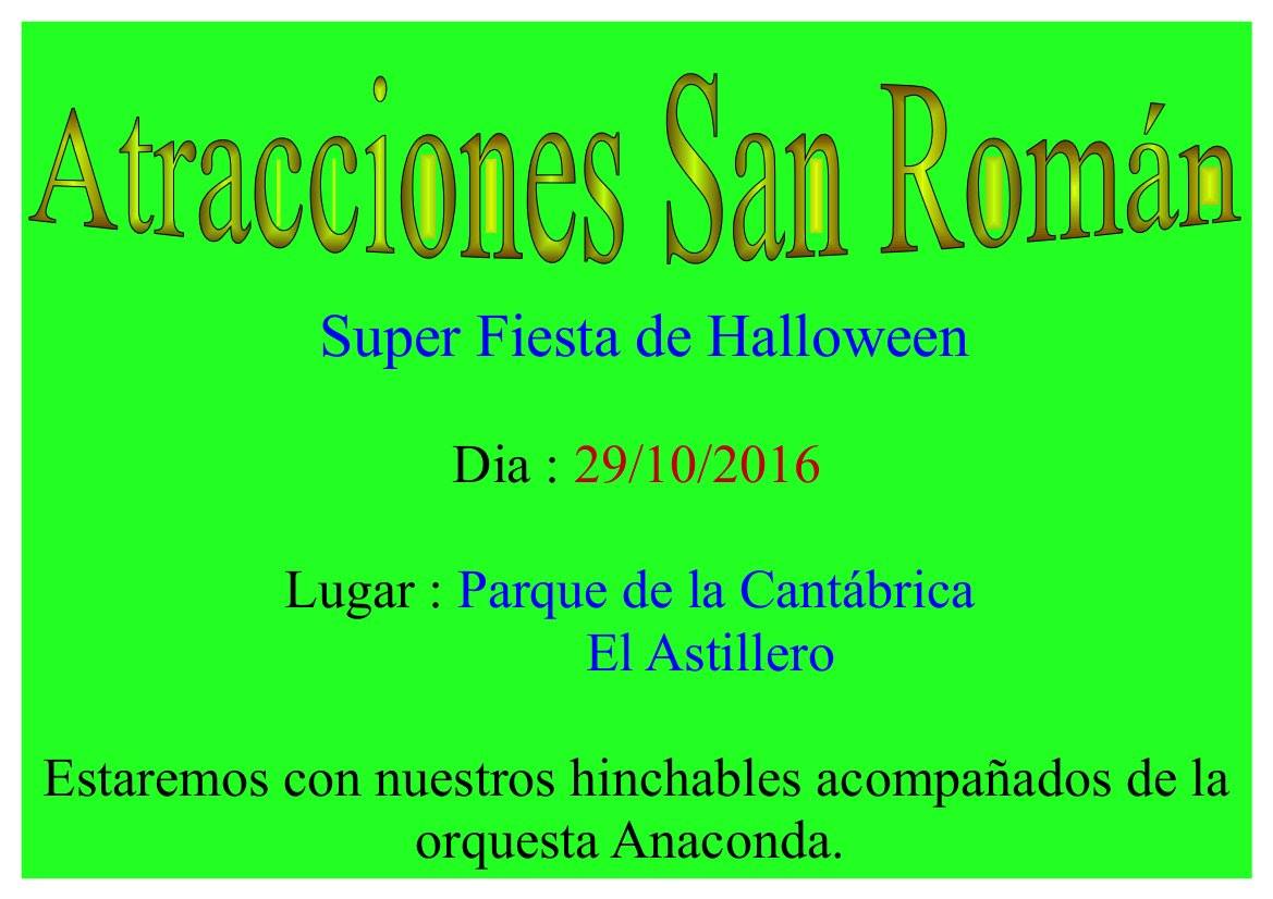 Fiesta de Halloween en Astillero