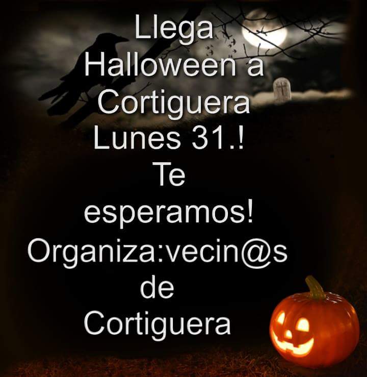 Fiesta de Halloween en Cortiguera 2016