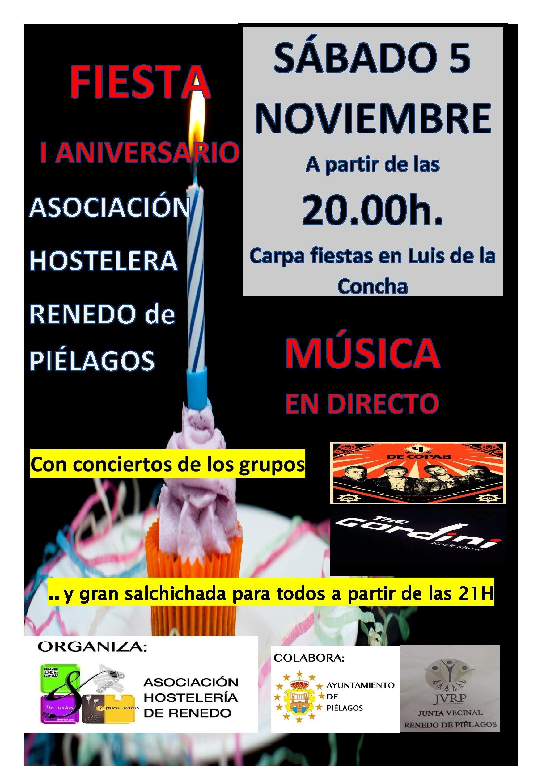 Fiesta de La Asociación de Hostelería de Renedo