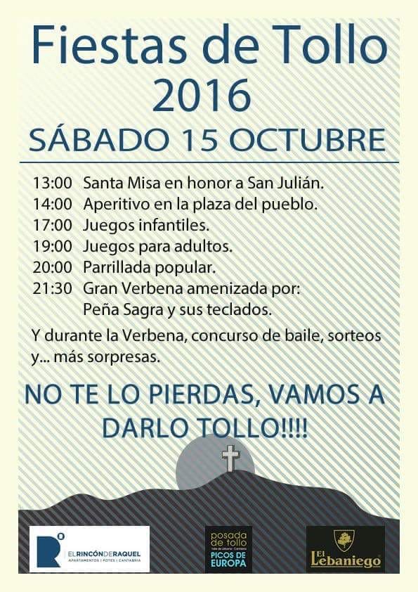 Fiestas de Tollo en Liébana 2016