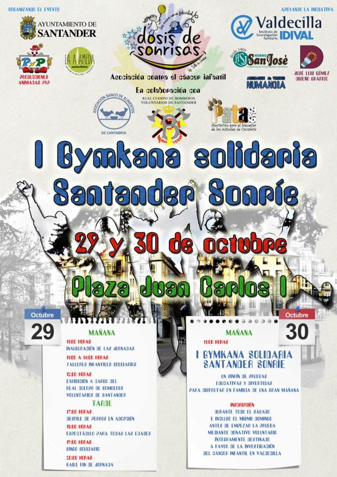 Gymkana solidaria Santander Sonríe