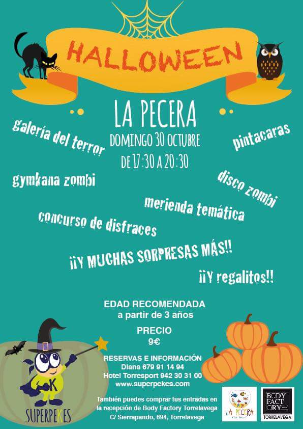 Halloween en la Pecera del Body Fáctory de Torrelavega