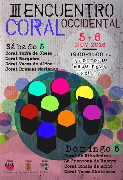 III Encuentro Coral en Unquera 2016