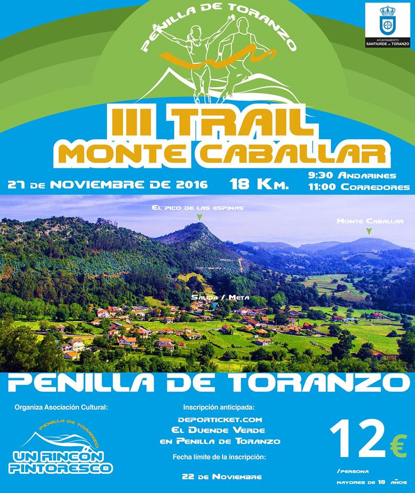 III Trail Monte caballar en Penilla de Toranzo 2016