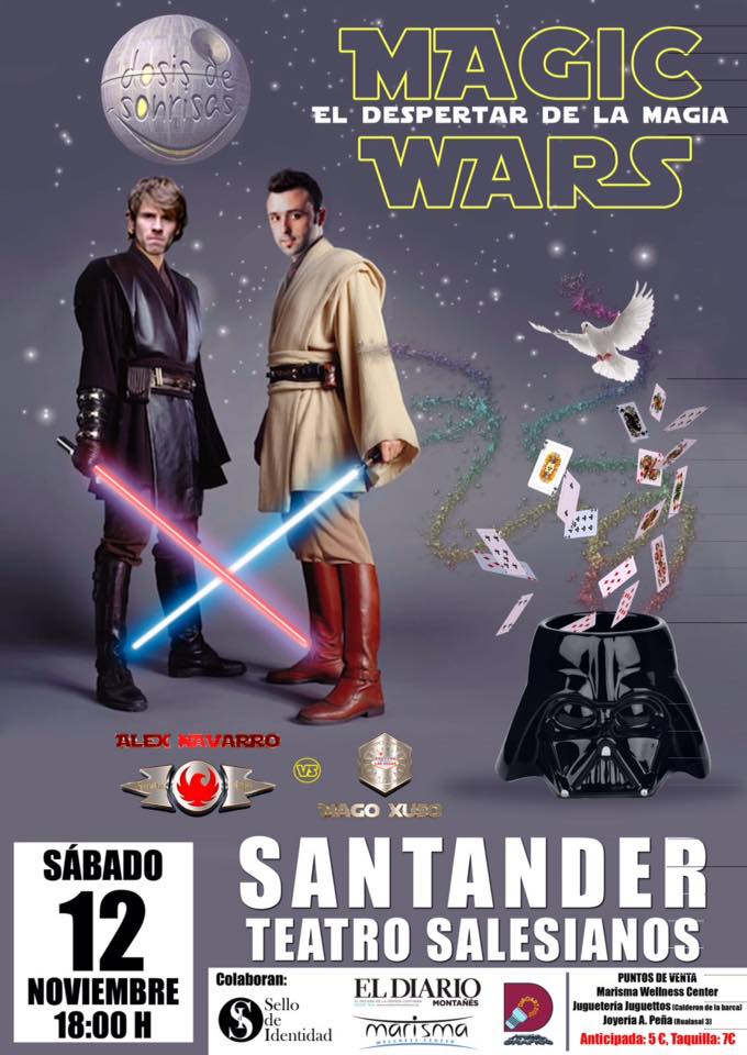 Magia,Alex Navarro Vs el Mago Xuso en los Salesianos de Santander