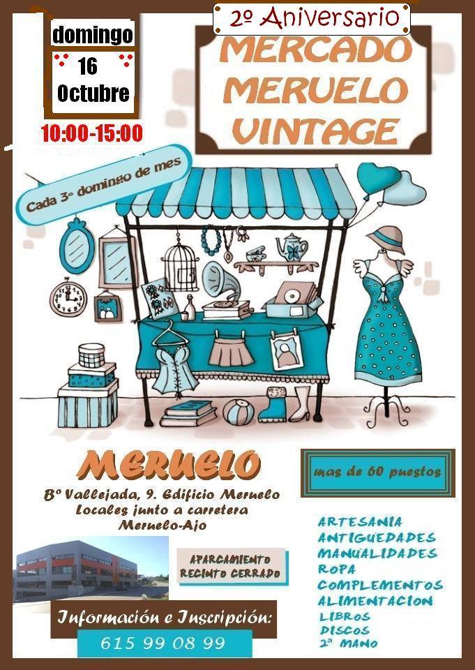 Mercado vintage en Meruelo