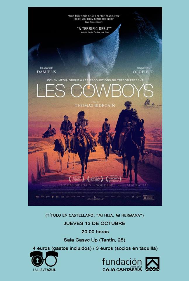 Película Les Cowboys en el Casyc de Santander