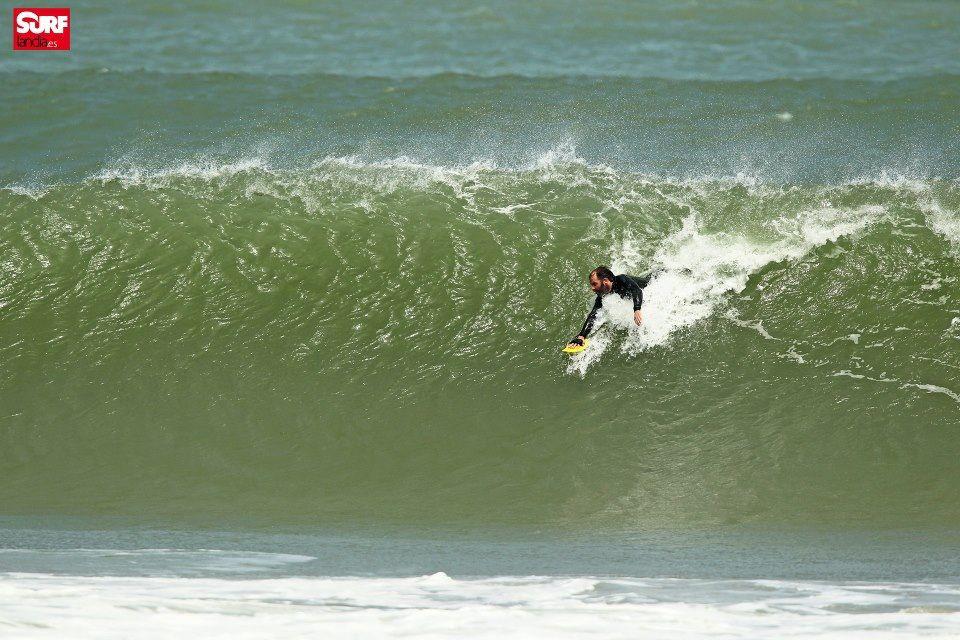 Primer Campeonato de España de Bodysurf en el Sardinero