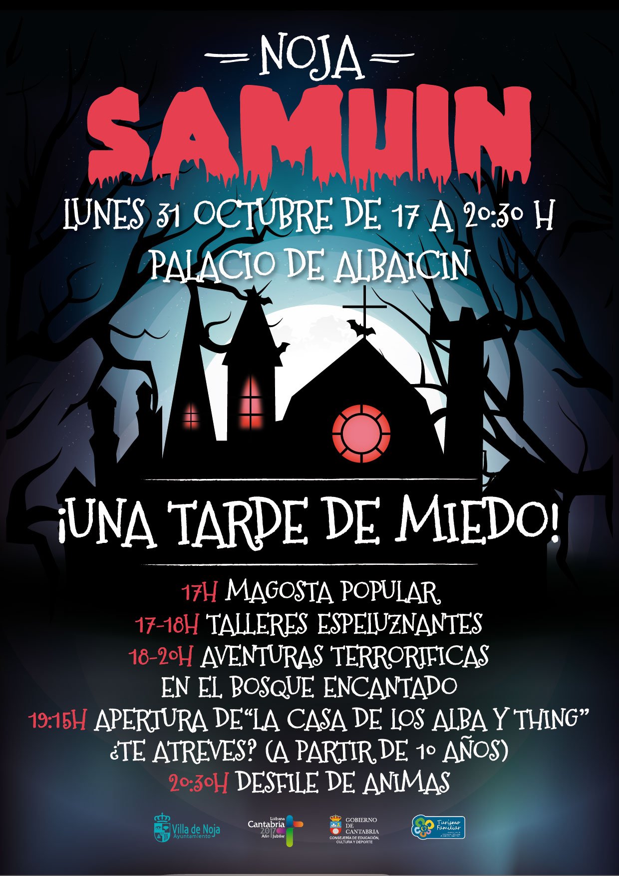 Samuin el halloween Cántabro en Noja 2016