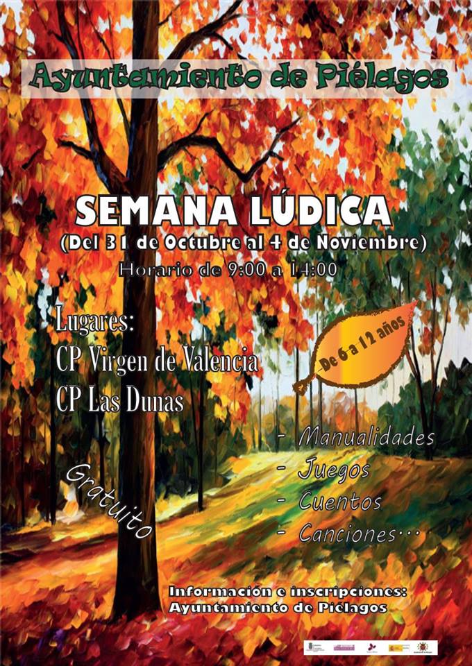 Semana Lúdica para niños de 6 a 12 años en Piélagos
