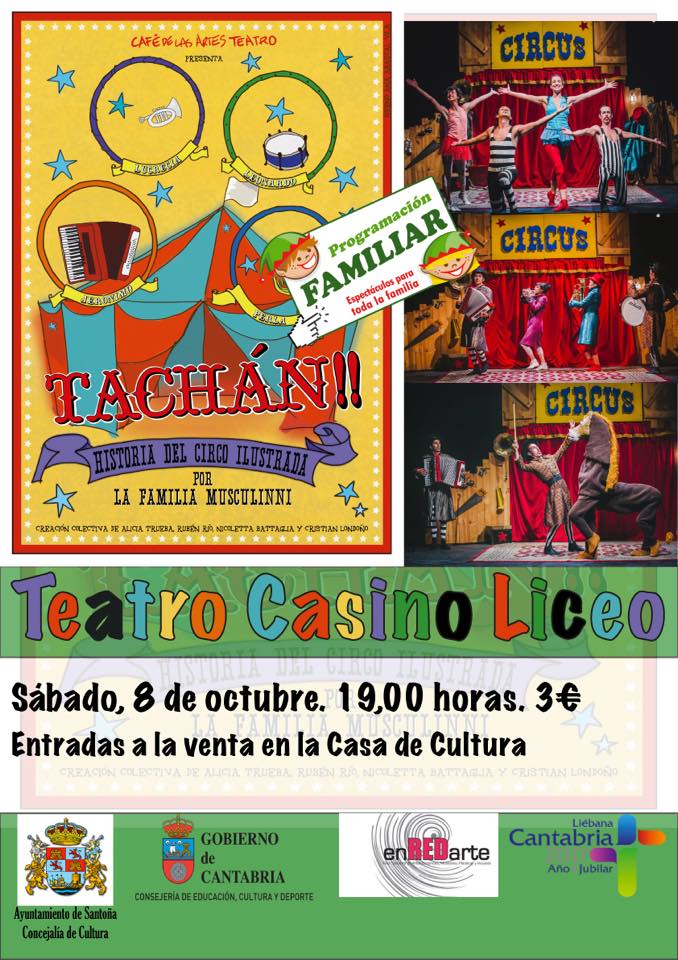 «Tachán» Historia del Circo ilustrada en Santoña