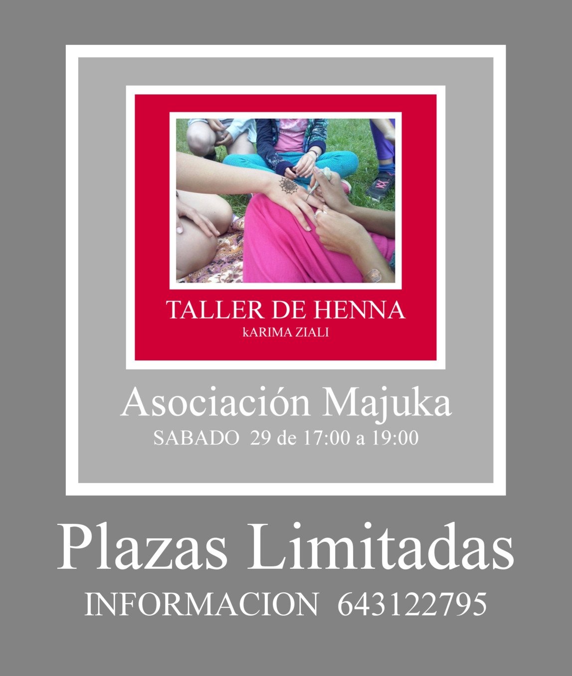 Taller de henna en Torrelavega