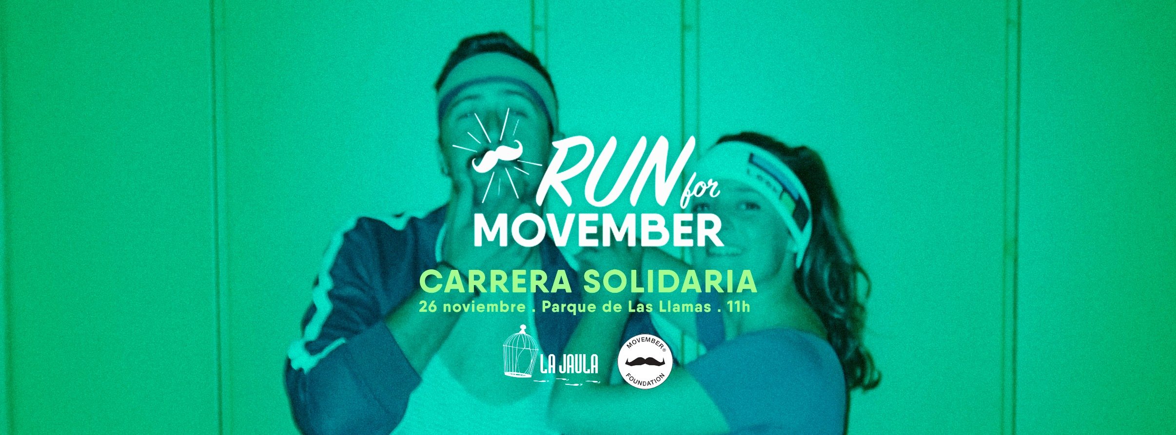 Carrera solidaria Run for Movember en las Llamas de Santander