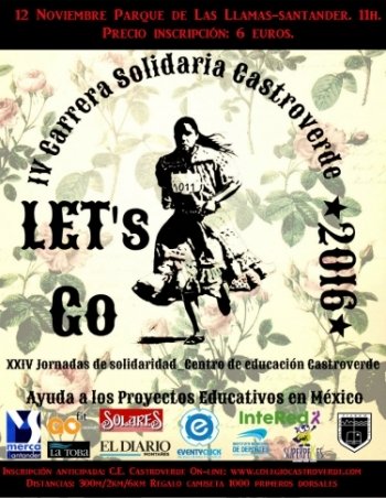 Carrera solidaria en el parque de las Llamas de Santander