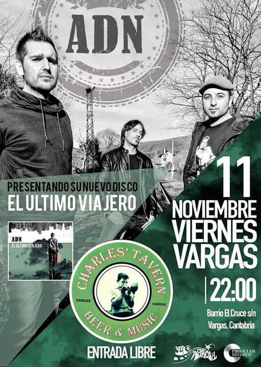 Concierto de ADN en el Charles Tavern de Vargas