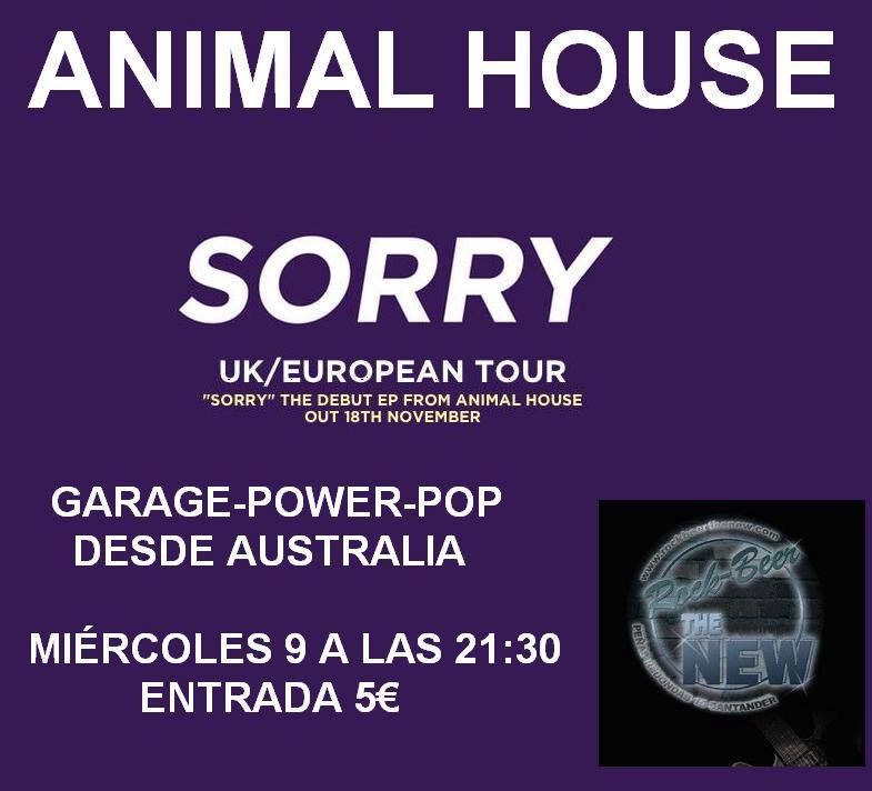 Concierto de Animal House en el Rock Beer the New de Santander