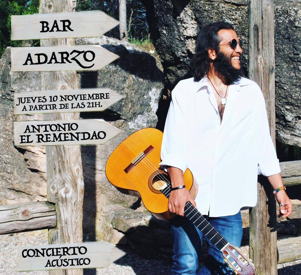 Concierto de Antonio el Remendao en el Bar Adarzo de Santander