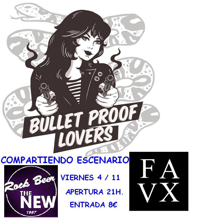 Concierto de  Bullet Proof Lovers en el Rock Beer the New de Santander