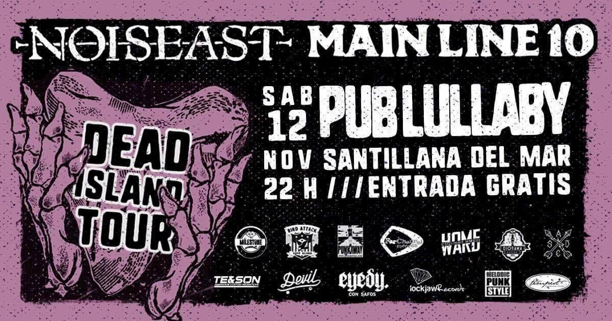 Concierto de Dead Island en el Lullaby de Santillana del Mar