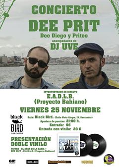 Concierto de Priteo en el Black Bird de Santander
