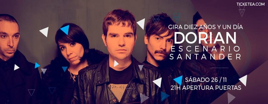 Concierto de Dorian en Escenario Santander