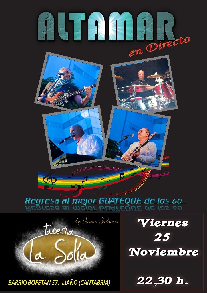 Concierto de Grupo Altamar en la Solía de Liaño