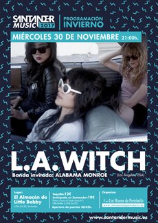 Concierto de L.A. Witch en el Little Bobby de Santander
