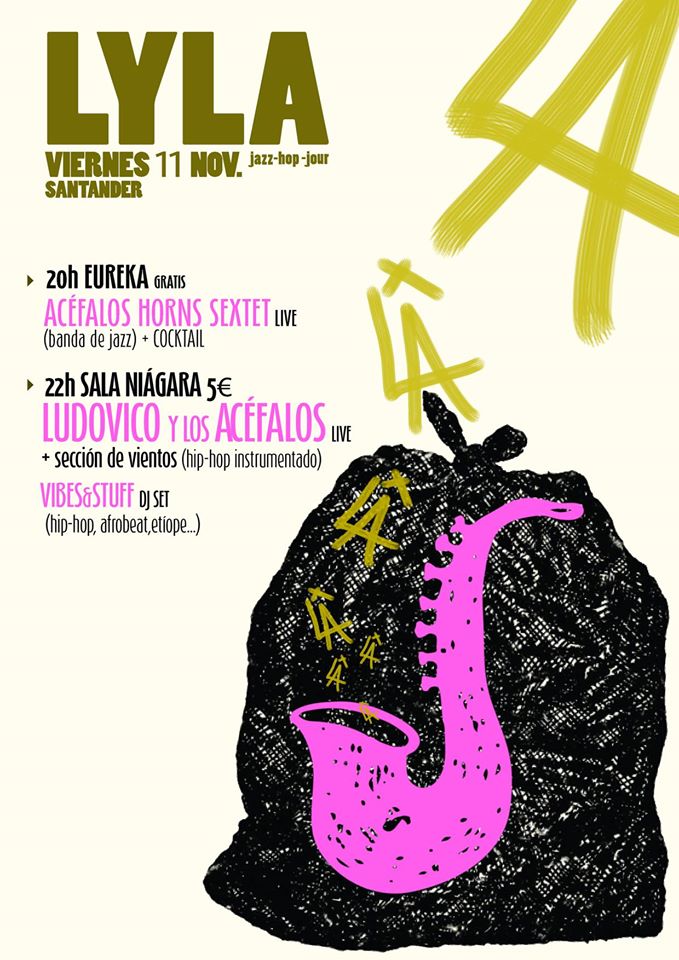 Concierto de Ludovico y los Acéfalos en Eureka y el Niágara de Santander