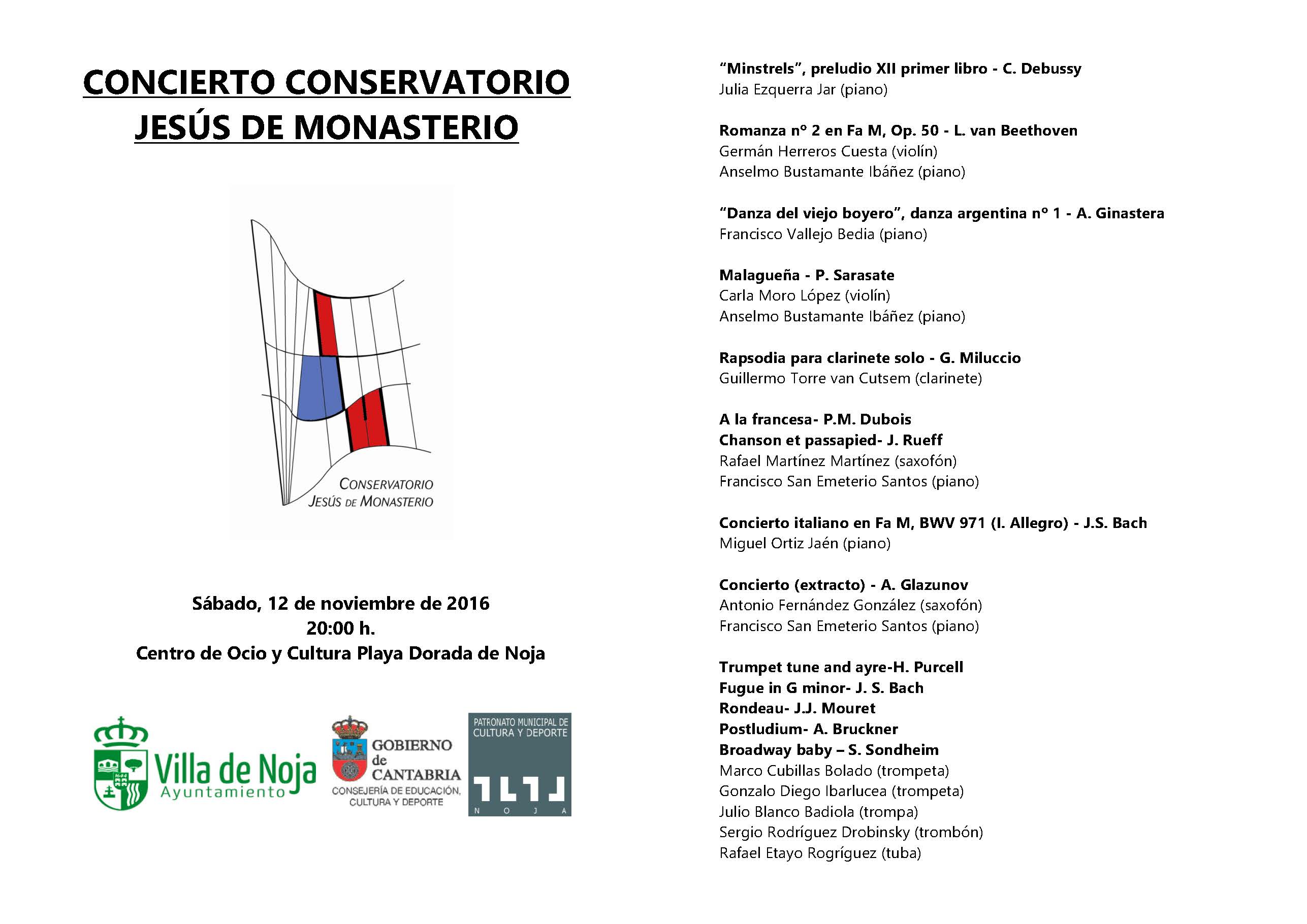 Concierto de Música clásica en Noja