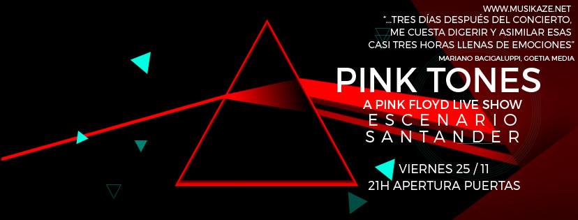 Concierto de Pink Tones en Escenario Santander
