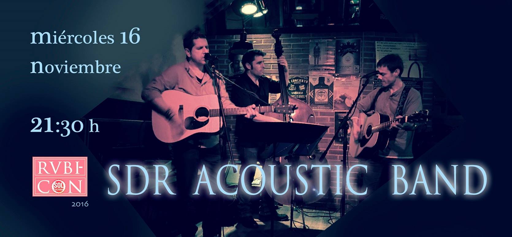 Concierto de SDR Acustic Band en el Rvbicón de Santander