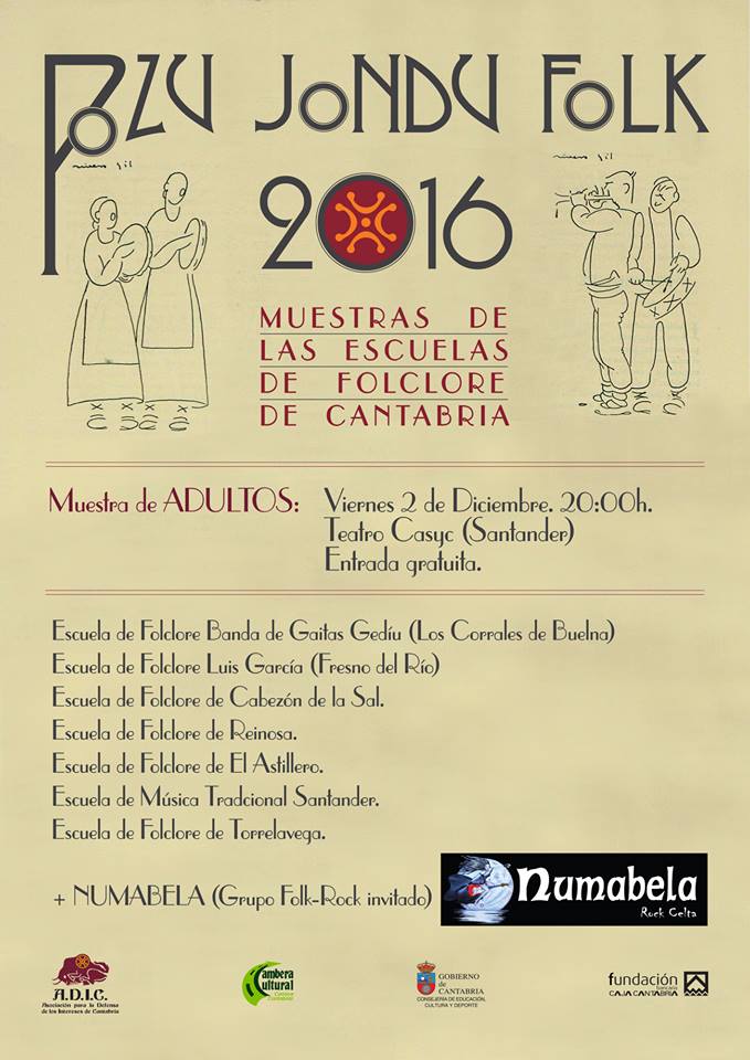 Festival Pozu Jondu Folk en el Casyc de Santander