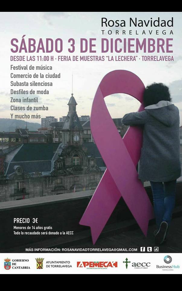 Fiesta Rosa Navidad en La Lechera de Torrelavega