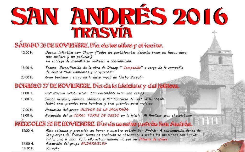 Fiestas de San Andrés en Trasvía 2016