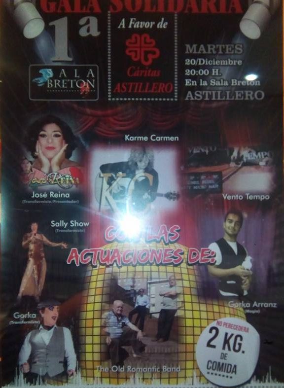 Gala solidaria en la Sala Bretón de Astillero